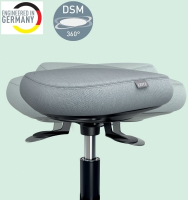 Scaun ergonomic Leitz Ergo pozitie sezut/in picioare cu roti